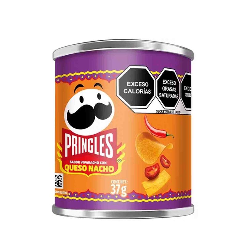 Pringles Queso Nacho 37gr image number null