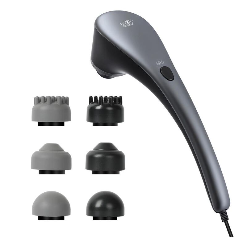 Masajeador De Percusi&oacute;n Negro Life&Care image number null