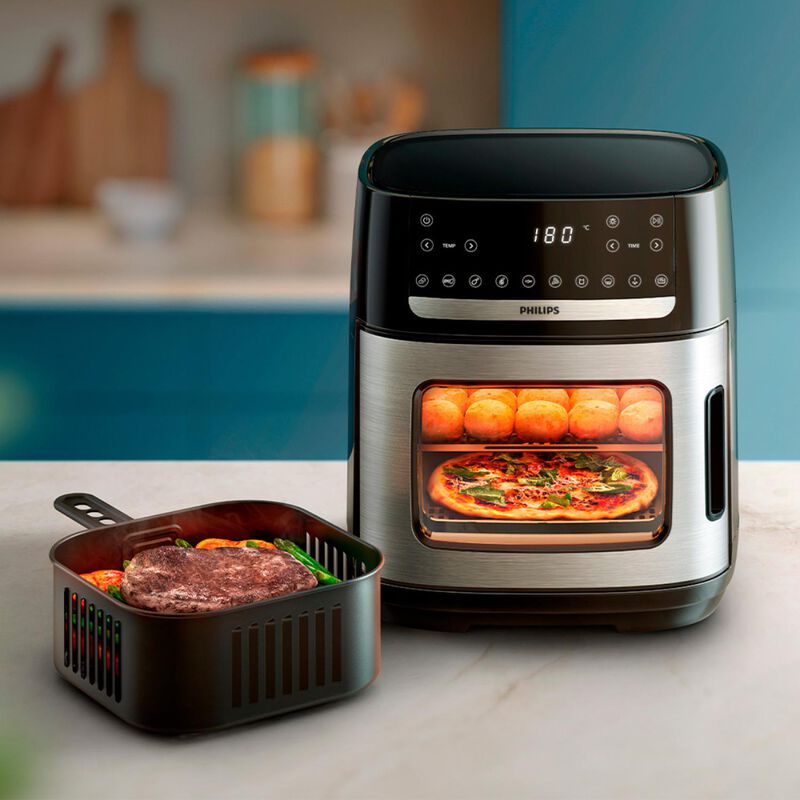 Horno Freidora De Aire Philips Serie 5000 De 12... image number null