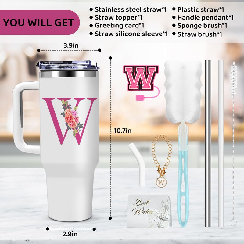 Set De Regalo Con Vaso T&eacute;rmico Aiheart De 40 Oz... image number null