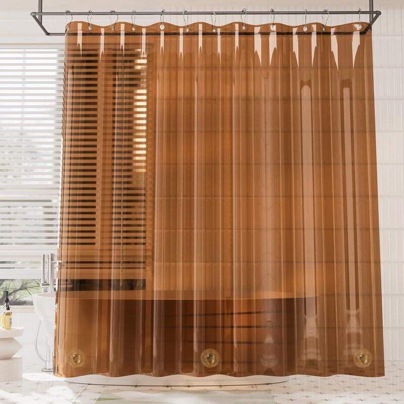 Cortina De Ducha Amazerbath Premium Eva Transpa... image number null