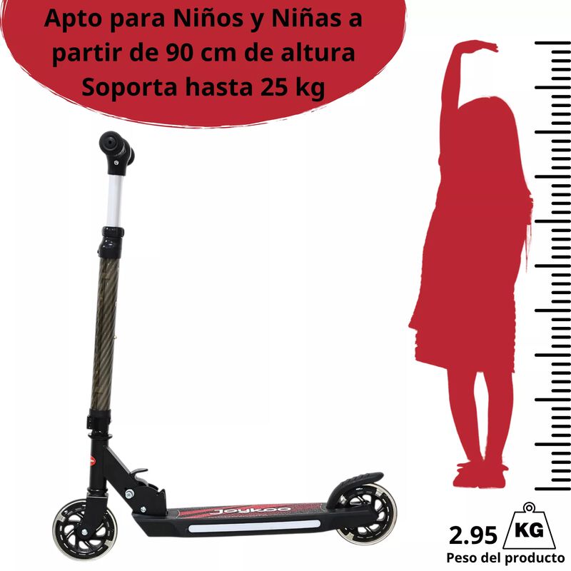 Scooter Pat&iacute;n Del Diablo Para Ni&ntilde;os Con Luces P... image number null