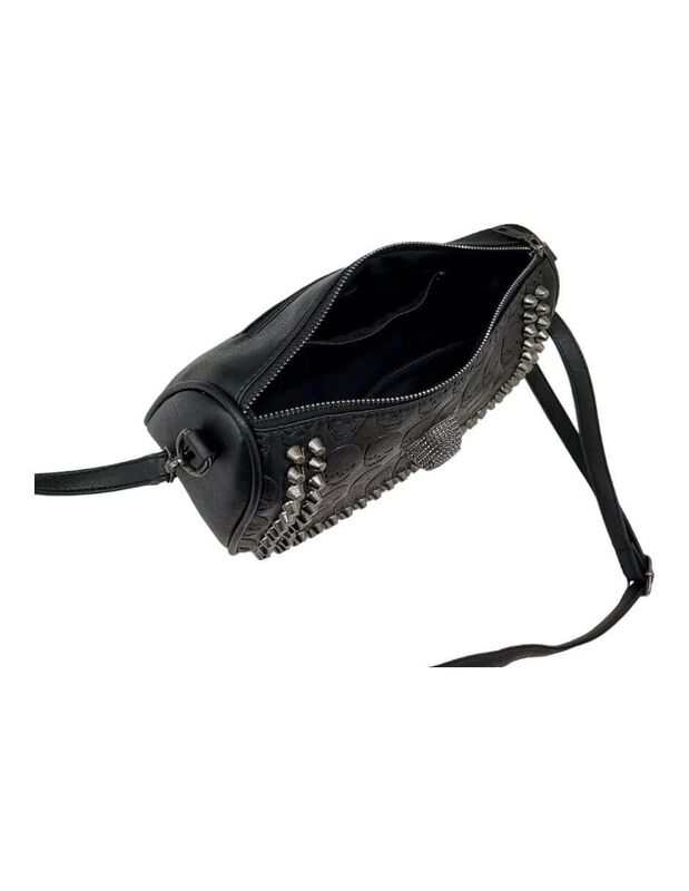 Bolsa Crossbody Pink Brule De Cuero Para Mujer image number null