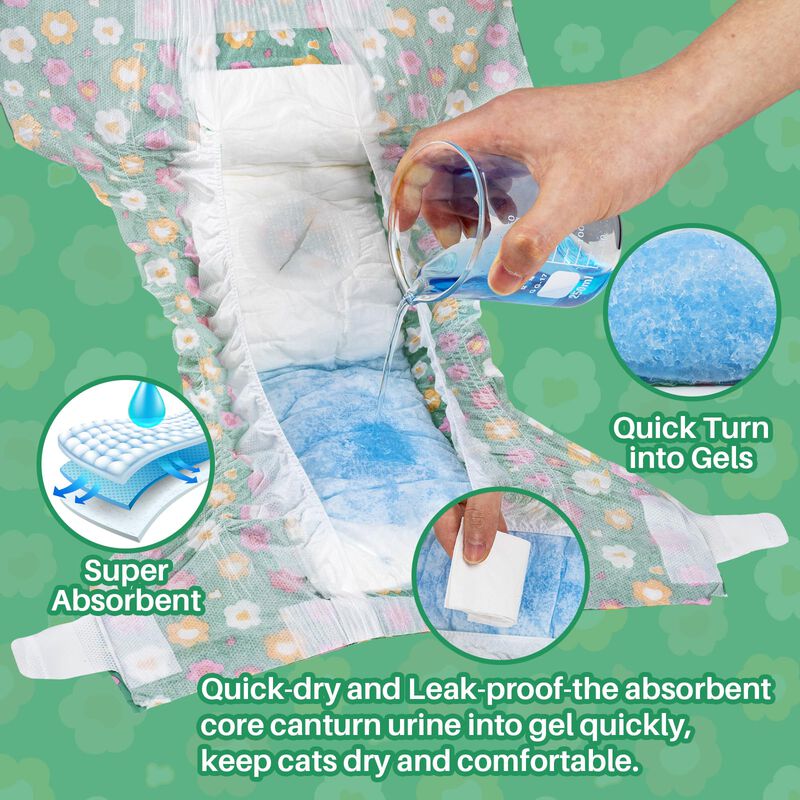 Pa&ntilde;ales Para Gato Pet Soft Peque&ntilde;o 23‑41 cm 24 ... image number null