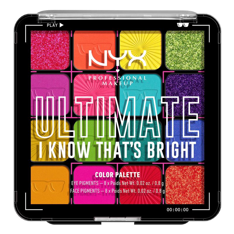 Paleta De Sombras De Ojos Nyx Professional Make... image number null