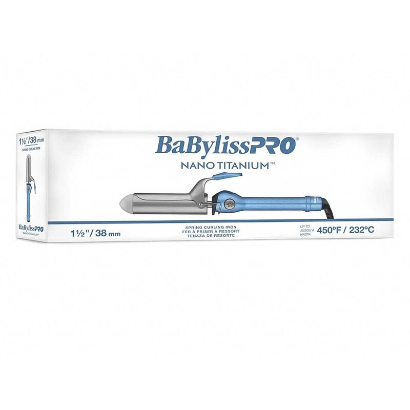 Tenaza Rizos Profesional Babylisspro Nano Titan... image number null