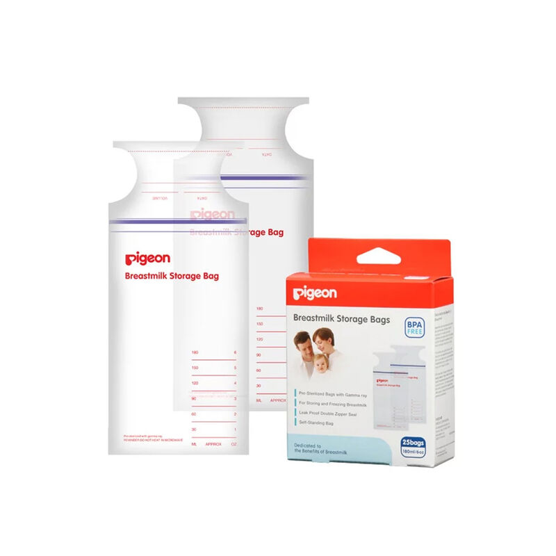 Bolsas Para Almacenar Leche Materna Pigeon 25 P... image number null
