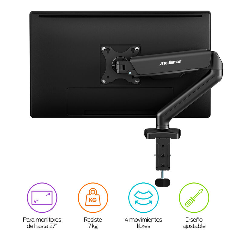 Soporte Hidr&aacute;ulico para Monitor image number null