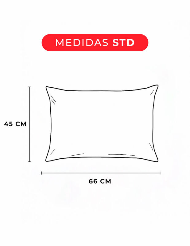 Pack 6 Almohadas Estándar Confort Suave Atlas B... image number null