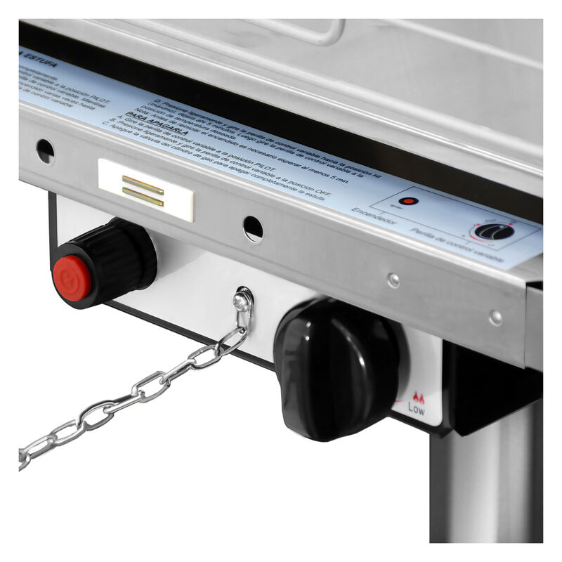 Calefactor Exterior Pirámide Calenton Gas Lp Ac... image number null