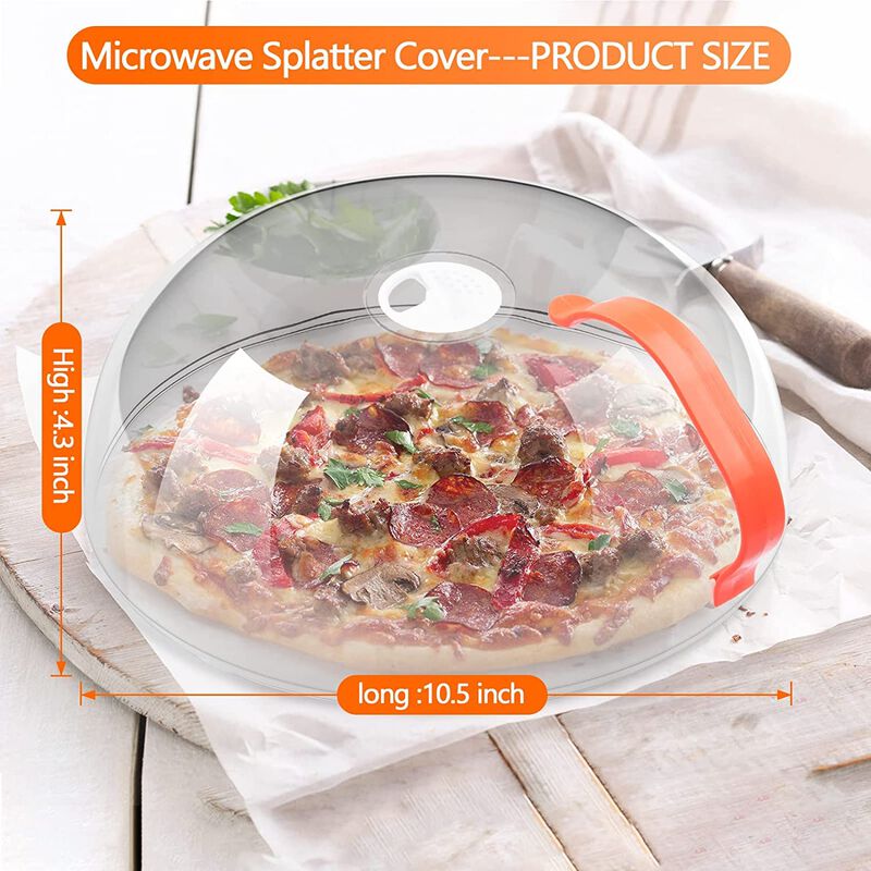 Tapa para microondas Aukuel 27cm Pack de 3, Lib... image number null