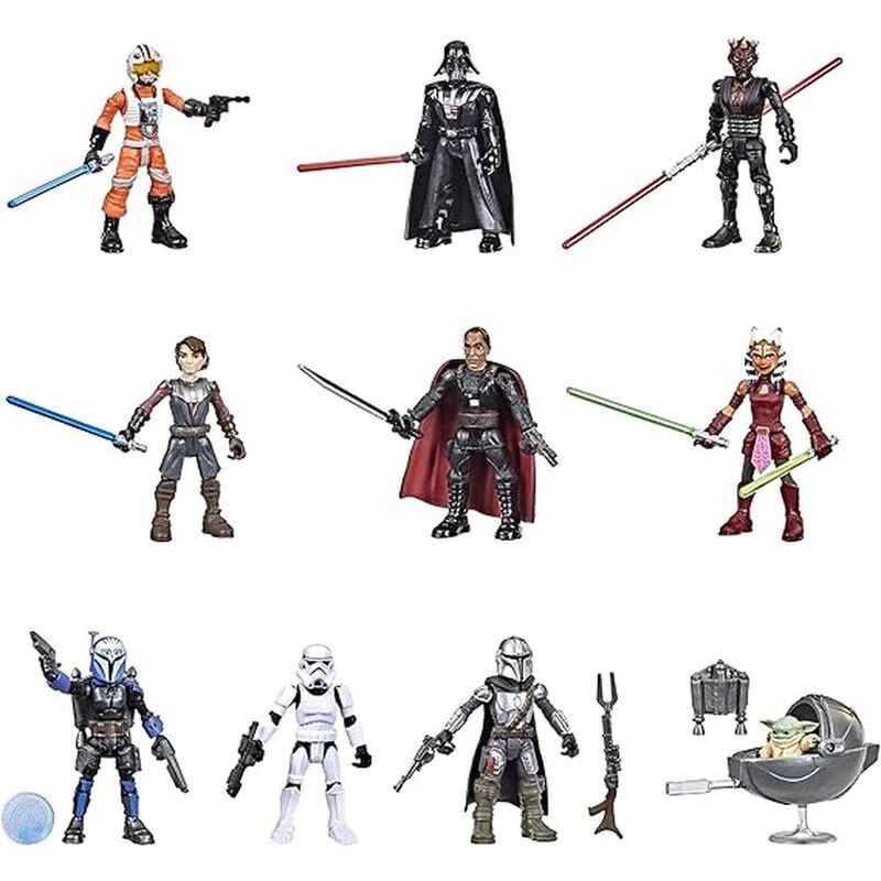 Mission Fleet, Hasbro Star Wars, Set 10 Mini Fi... image number null