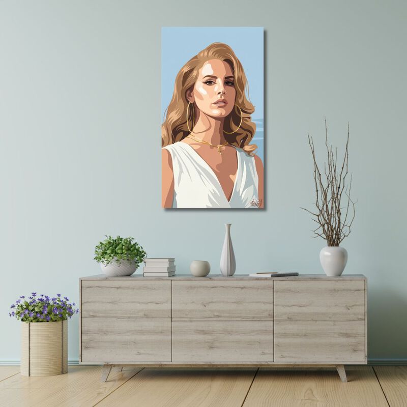 Cuadro Decorativo Impreso 70x100cm Lana Del Rey image number null