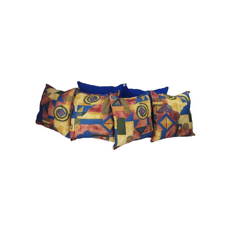 Set 6 Cojines Decorativos Premium Almoda Combin... image number null