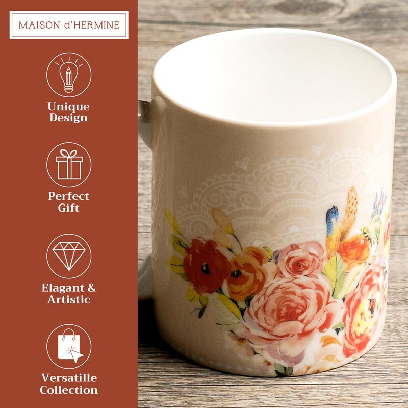 Taza De Caf&eacute; Maison D'hermine 355 ml Con Asa (1... image number null