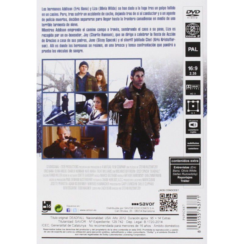 La huida (Trampa mortal) [DVD] (2012) image number null