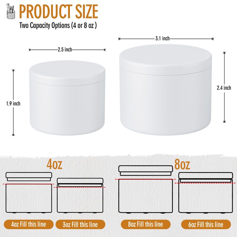 Latas Para Velas Arxinor 227 g 24 unidades Con ... image number null