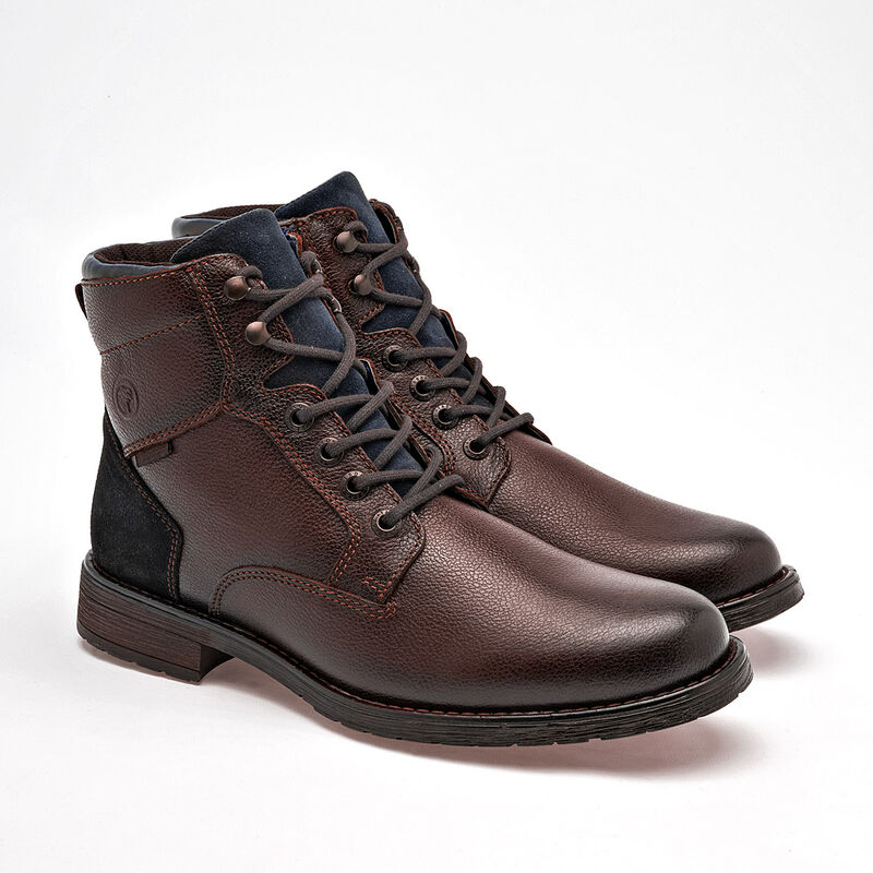 Verde T Bota para hombre caf&eacute;, marino image number null