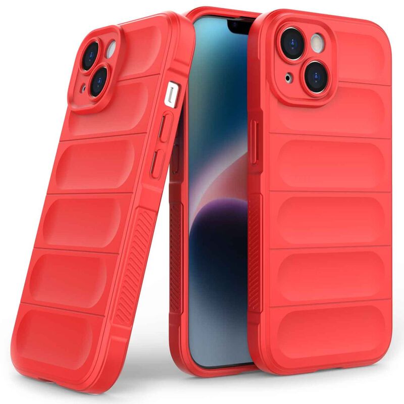 Funda Tekku Tpu Phantom Para Iphone 15 Roja image number null