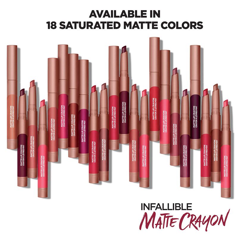 L&aacute;piz Labial L'oreal Paris Infalible Matte Hot ... image number null