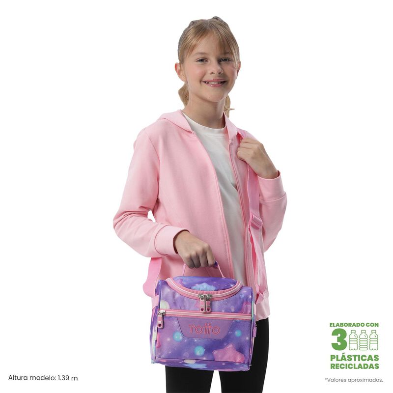 Kit Escolar Mochila Mediana, Lonchera Y Lapicer... image number null