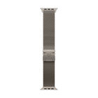 Correa Apple Estilo Milan&eacute;s Titanio Natural Caja De 49 Mm M