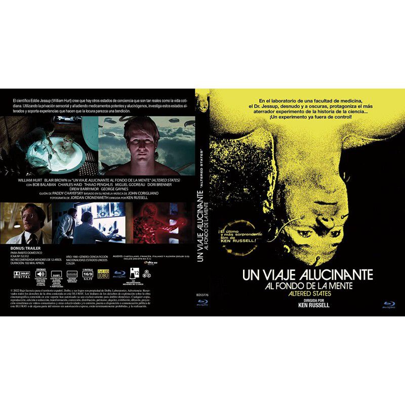 Un Viaje Alucinante Al Fondo De La Mente [blu-r... image number null