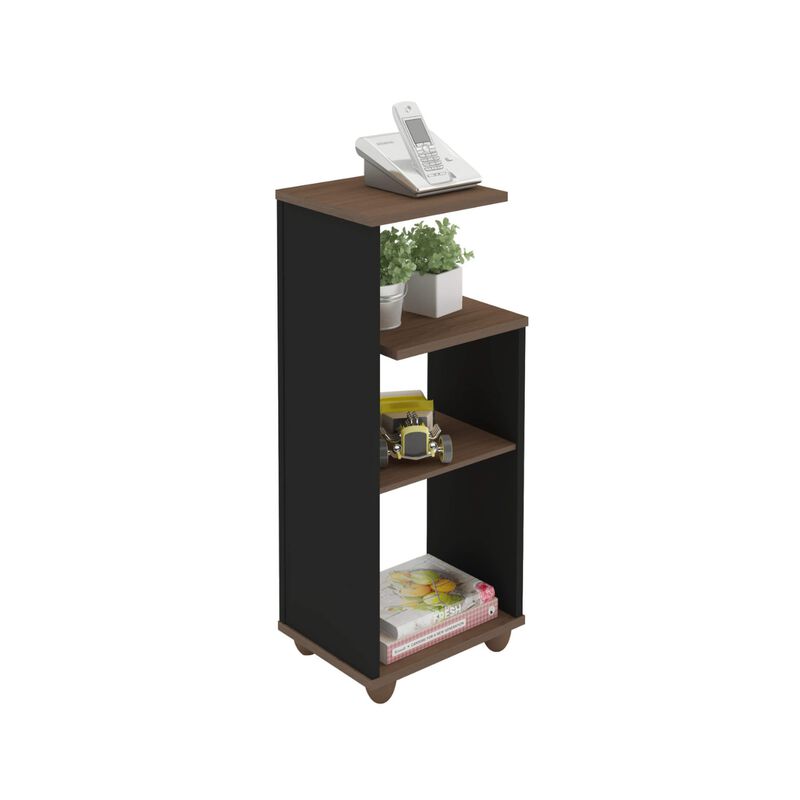 Mesa Auxiliar Bertolini Bis Imbuia Negro image number null