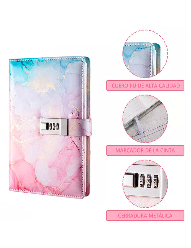 Cuaderno Pink Brule image number null