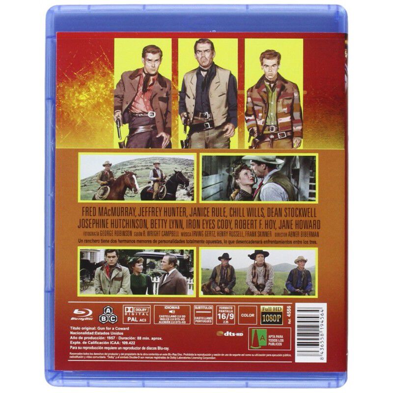 Una Pistola Para Un Cobarde [blu-ray] (1957) image number null