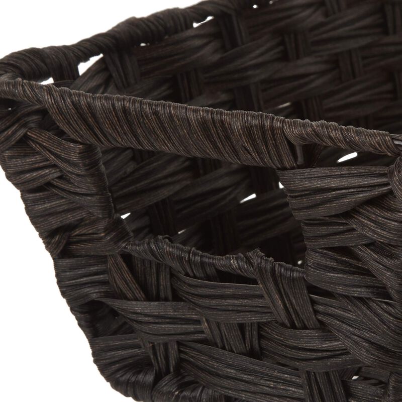 Cesta Whitmor 29 cm x 17 cm x 11 cm marr&oacute;n teji... image number null