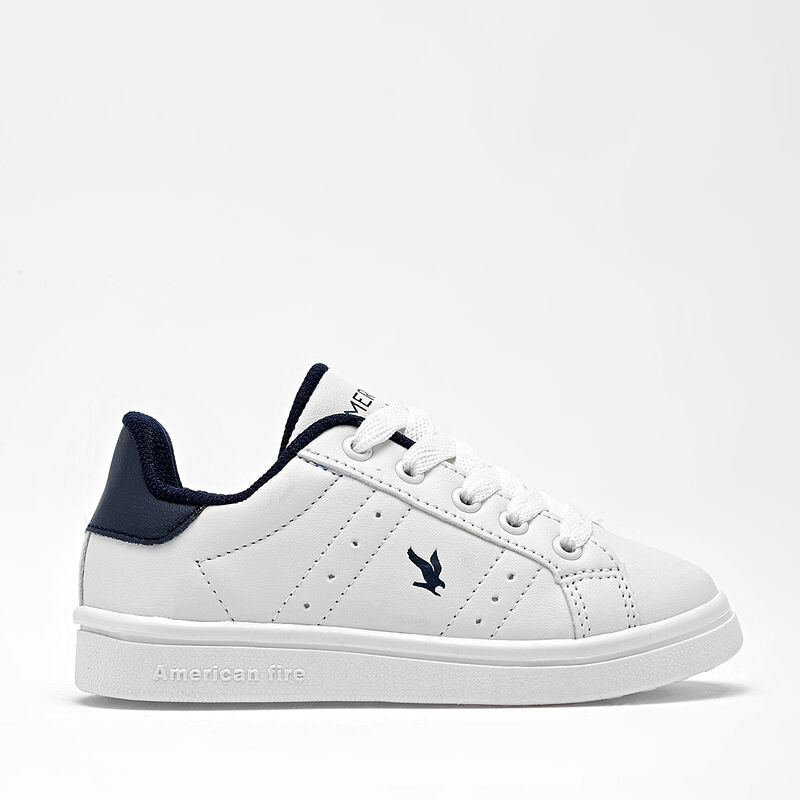 American Fire tenis para preescolar ni&ntilde;o  blanc... image number null