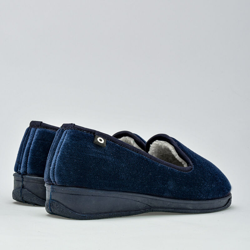 Mora Confort Pantufla para mujer marino image number null