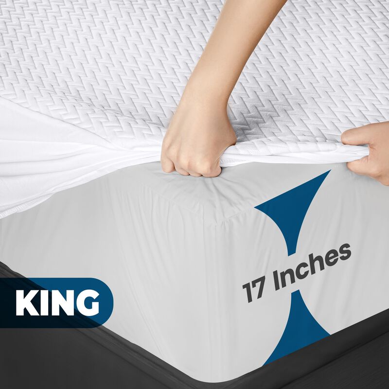 Protector De Colch&oacute;n Impermeable Utopia Bedding... image number null