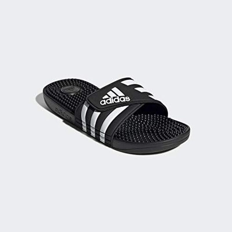 Adidas Adissage Slides, Negro/blanco, M9 / W10 image number null