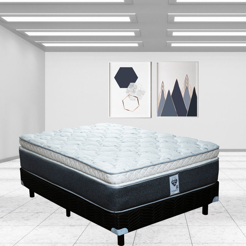 Colchón + Box Spring Air Queen Size Gibson Firm... image number null