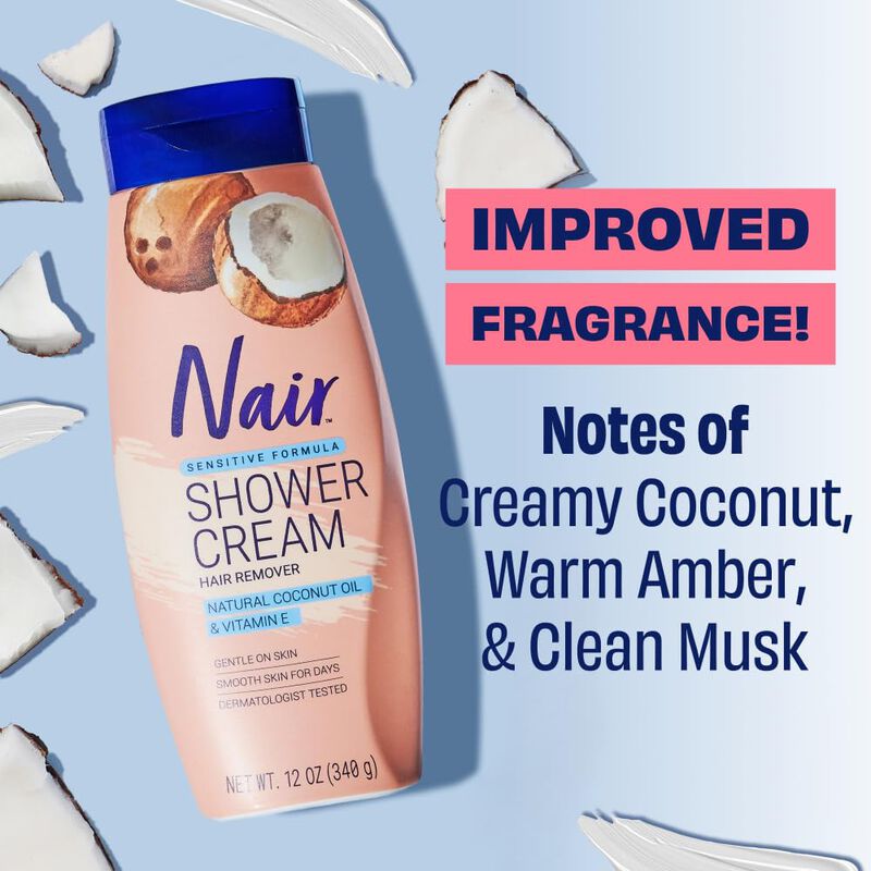 Crema De Ducha Nair Sensitive Depiladora Con Ac... image number null