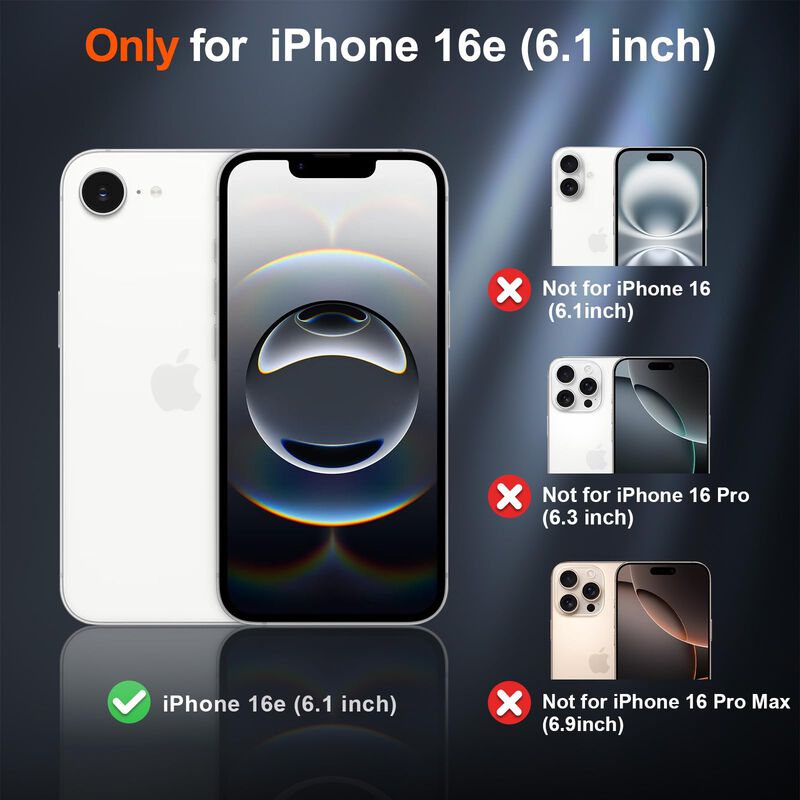 Funda Magn&eacute;tica Supfine Para Iphone 16e 2025, C... image number null