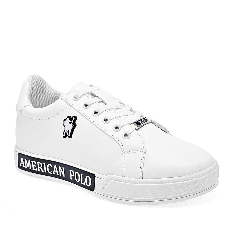 American Polo Tenis urbano para hombre blanco image number null