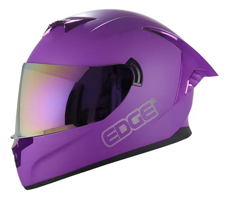CASCO PARA MOTO INTEGRAL MORADO MATE EDGE DOT image number null