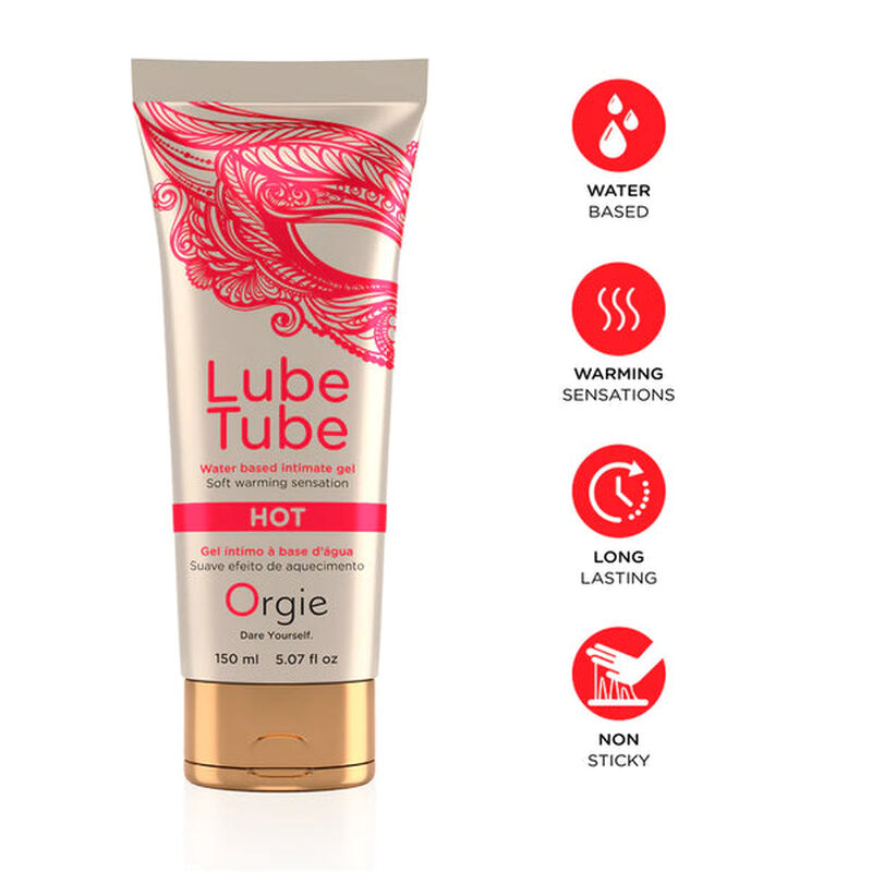 Lube Tube Hot 150ml image number null