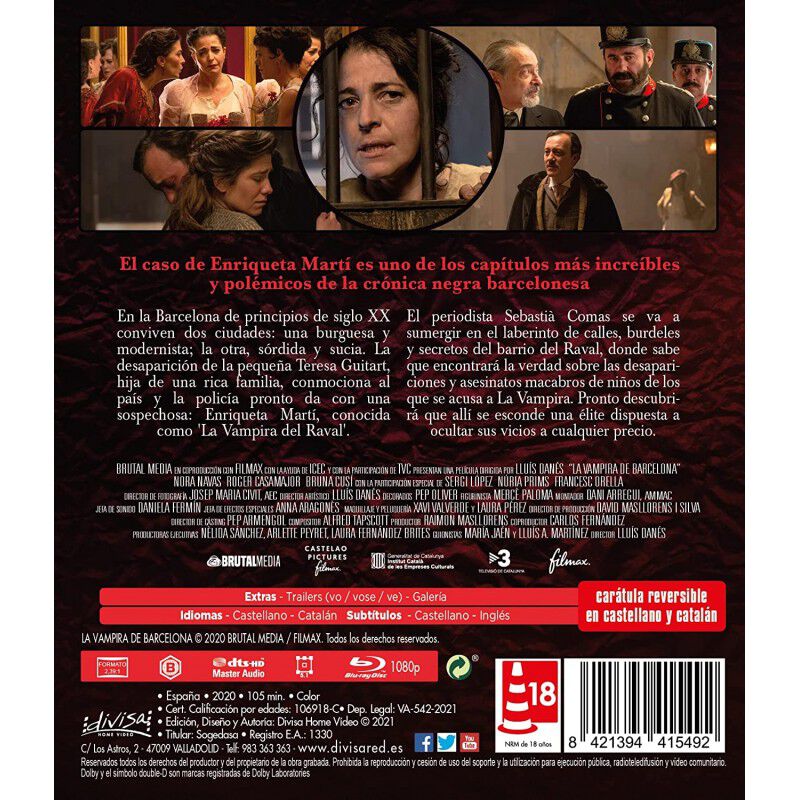 La vampira de Barcelona - BD [Blu-ray] image number null