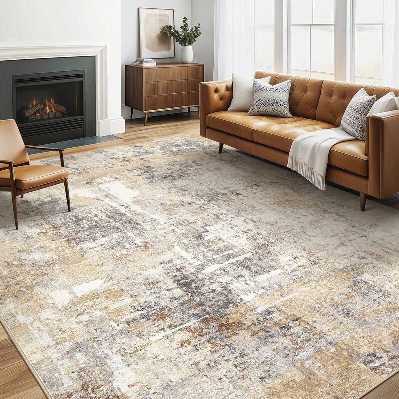 Alfombra Loongrug 127x152 Cm Abstracta Lavable ... image number null