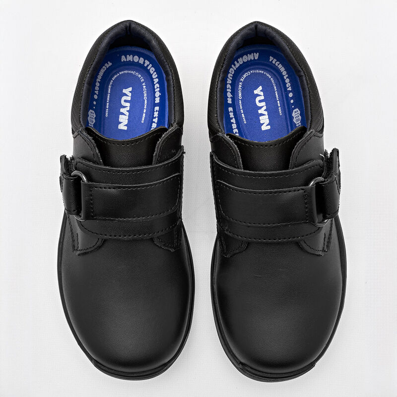 Yuyin Zapato Escolar Para Ni&ntilde;o Negro Cod 128485... image number null