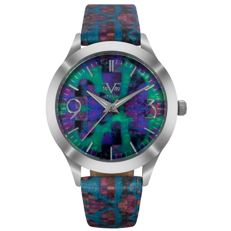 Reloj de Pulso V1969 color Plateado/Azul para M... image number null