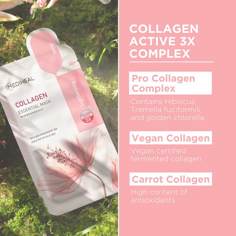 Mascarilla de Hoja Mediheal Collagen 10 Hojas -... image number null