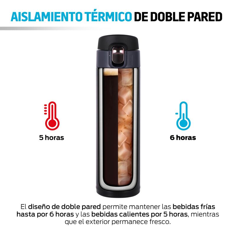 Termo de Acero Inoxidable 2 Piezas Redlemon Bla... image number null