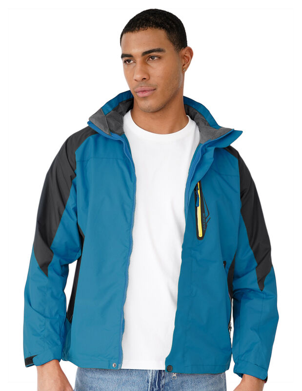 Chamarra Unisex Impermeable Gorro Desmontable D... image number null