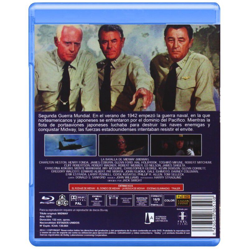 La Batalla De Midway Bd [blu-ray.] image number null