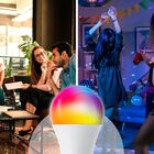 3 Focos Inteligentes Shome-120/3 Led Wi-Fi Rgb+W Multicolor de 10 W Uso Alexa Y Google Assistant